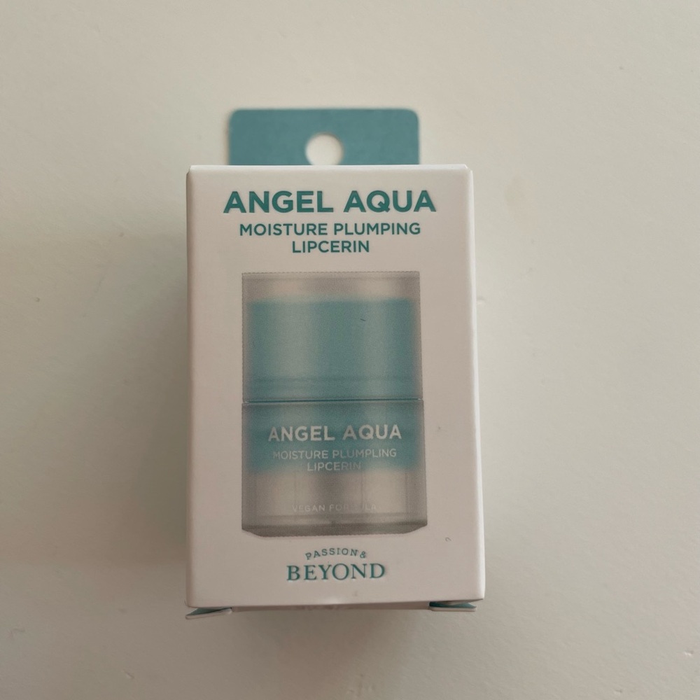 Angel Aqua Moisture Plumping Lipcerin, Hydrating Lip Balm